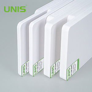 UNIS Pvc Celuka Foam Board لوح سيلوكا بلاستيكي السعر 1220 2440 أبيض