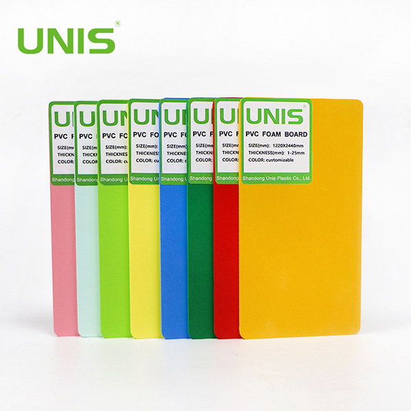 UNIS Factory لوح فوم PVC 18 مم للأثاث