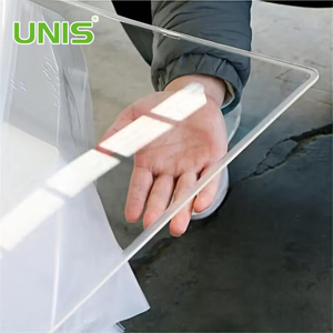 ورقة أكريليك مصبوبة شفافة من Unis Perspex 
