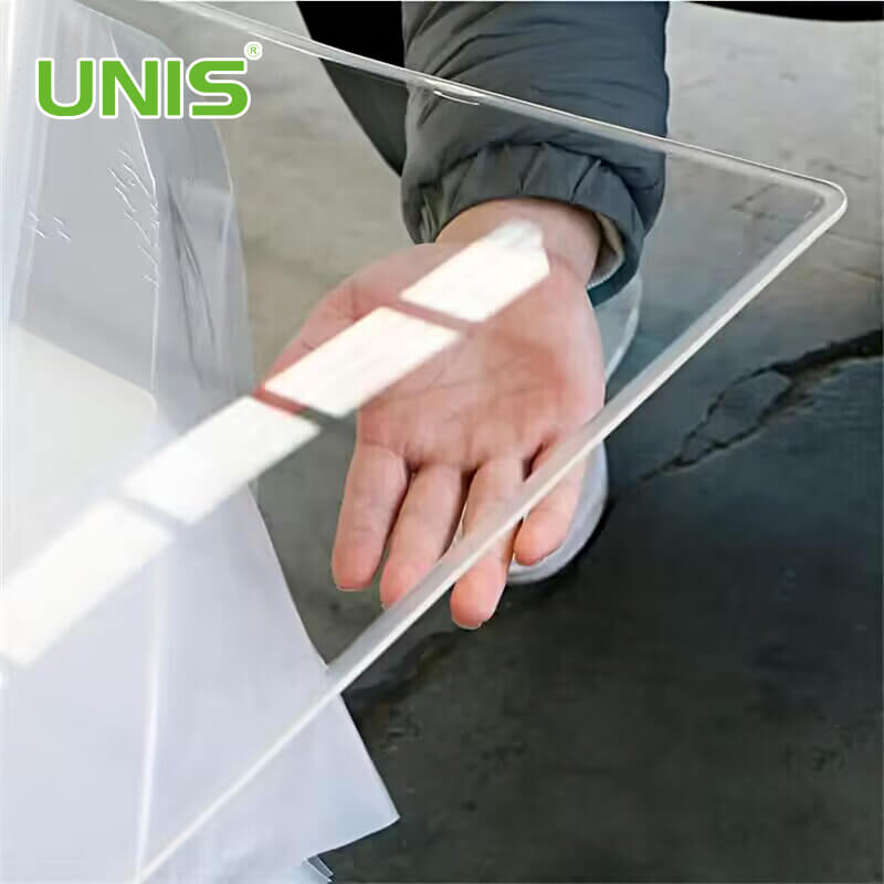ورقة أكريليك مصبوبة شفافة من Unis Perspex 