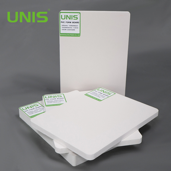 UNIS الحجم الساخن: 4*8 بولي كلوريد الفينيل ورقة رغوة موسعة بولي كلوريد الفينيل رغوة المجلس 8 مللي متر سينترا 
