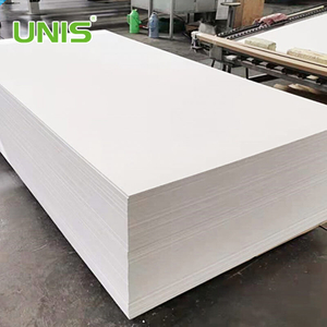لوح الرغوة PVC UNIS ذو نوعية جيدة 8 مم PVC cerluca يستخدم للخزانة